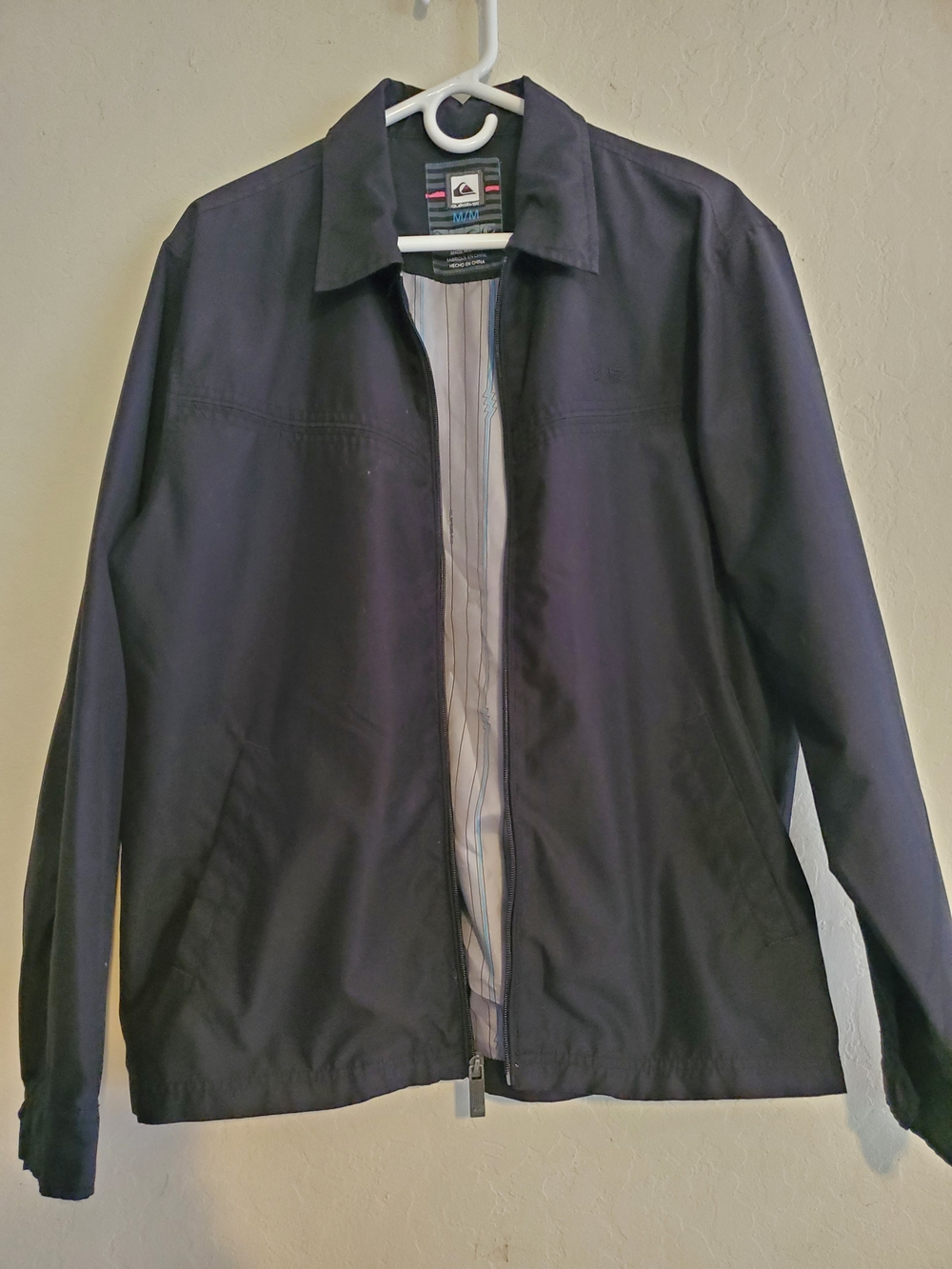 Vintage Quiksilver Black Lightweight Jacket